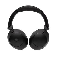 Vue Casque audio ANC en plastique recyclé RCS Urban V Cupertino de couleur noir| Krokrodeal