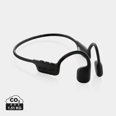 Vue Casque audio en plastique RCS Urban Vitamin Glendale de couleur noir| Krokrodeal