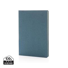 Vue Conférencier A5 Swiss Peak Heritage en rPU RCS de couleur bleu| Krokrodeal