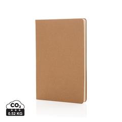 Vue Conférencier A5 Swiss Peak Heritage en rPU RCS de couleur marron| Krokrodeal