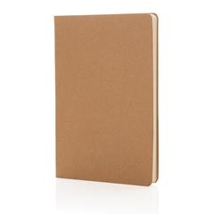 Vue Conférencier A5 Swiss Peak Heritage en rPU RCS de couleur marron| Krokrodeal