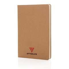 Vue Conférencier A5 Swiss Peak Heritage en rPU RCS de couleur marron| Krokrodeal