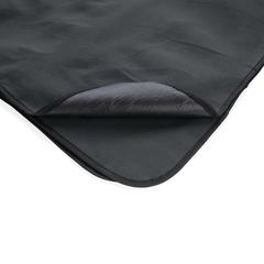 Vue Couverture pique-nique en rPET Impact AWARE™ de couleur gris| Krokrodeal