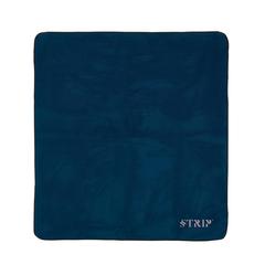 Vue Couverture pique-nique en rPET Impact AWARE™ de couleur bleu| Krokrodeal