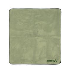 Vue Couverture pique-nique en rPET Impact AWARE™ de couleur vert| Krokrodeal