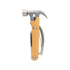 Vue Couteau outdoor en bois de couleur marron| Krokrodeal