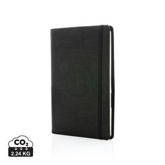 Vue Housse à carnet A5 avec chargeur sans fil 5W Air de couleur noir| Krokrodeal
