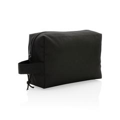 Vue Trousse de toilette en rPET Impact AWARE™ de couleur noir| Krokrodeal