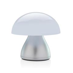Vue Lampe de table rechargeable par USB en plastique RCS Luming de couleur gris| Krokrodeal