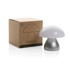 Vue Lampe de table rechargeable par USB en plastique RCS Luming de couleur gris| Krokrodeal