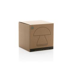 Vue Lampe de table rechargeable par USB en plastique RCS Luming de couleur gris| Krokrodeal