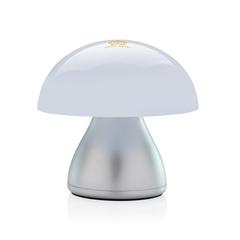 Vue Lampe de table rechargeable par USB en plastique RCS Luming de couleur gris| Krokrodeal