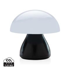 Vue Lampe de table rechargeable par USB en plastique RCS Luming de couleur noir| Krokrodeal