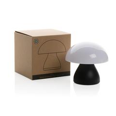 Vue Lampe de table rechargeable par USB en plastique RCS Luming de couleur noir| Krokrodeal