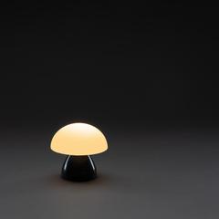 Vue Lampe de table rechargeable par USB en plastique RCS Luming de couleur noir| Krokrodeal