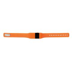 Vue Bracelet connecté Keep Fit de couleur orange| Krokrodeal