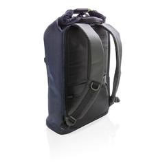 Vue Sac à dos antivol Urban Lite de couleur bleu| Krokrodeal