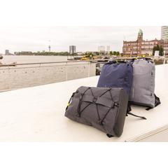 Vue Sac à dos antivol Urban Lite de couleur bleu| Krokrodeal