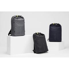 Vue Sac à dos antivol Urban Lite de couleur bleu| Krokrodeal