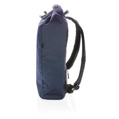Vue Sac à dos antivol Urban Lite de couleur bleu| Krokrodeal