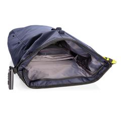 Vue Sac à dos antivol Urban Lite de couleur bleu| Krokrodeal