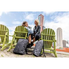 Vue Sac à dos antivol Urban Lite de couleur gris| Krokrodeal