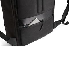 Vue Sac à dos antivol Urban Lite de couleur noir| Krokrodeal