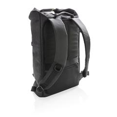 Vue Sac à dos antivol Urban Lite de couleur noir| Krokrodeal
