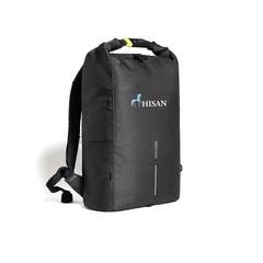 Vue Sac à dos antivol Urban Lite de couleur noir| Krokrodeal