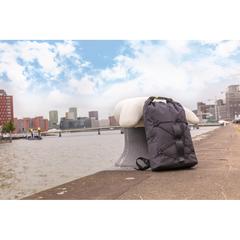 Vue Sac à dos antivol Urban Lite de couleur noir| Krokrodeal