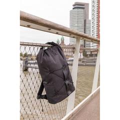 Vue Sac à dos antivol Urban Lite de couleur noir| Krokrodeal