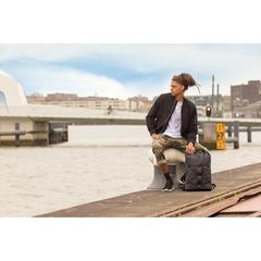 Vue Sac à dos antivol Urban Lite de couleur noir| Krokrodeal