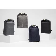 Vue Sac à dos antivol Urban Lite de couleur noir| Krokrodeal