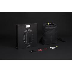 Vue Sac à dos antivol Urban Lite de couleur noir| Krokrodeal
