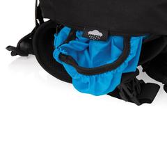 Vue Sac à dos de randonnée Explorer Large 40L de couleur bleu| Krokrodeal