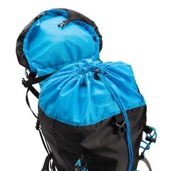 Vue Sac à dos de randonnée Explorer Large 40L de couleur bleu| Krokrodeal