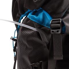 Vue Sac à dos de randonnée Explorer Large 40L de couleur bleu| Krokrodeal