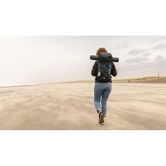 Vue Sac à dos de randonnée Explorer Large 40L de couleur bleu| Krokrodeal