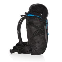 Vue Sac à dos de randonnée Explorer Large 40L de couleur bleu| Krokrodeal