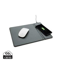 Tapis de souris avec chargeur à induction 5W publicitaire pas cher