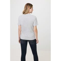Vue T-shirt en coton recyclé non teinté Iqoniq Manuel de couleur gris| Krokrodeal