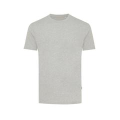 Vue T-shirt en coton recyclé non teinté Iqoniq Manuel de couleur gris| Krokrodeal
