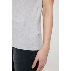 Vue T-shirt en coton recyclé non teinté Iqoniq Manuel de couleur gris| Krokrodeal