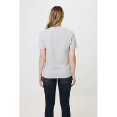 Vue T-shirt en coton recyclé non teinté Iqoniq Manuel de couleur gris| Krokrodeal