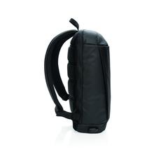 Vue Sac à dos antivol et anti RFID Madrid de couleur noir| Krokrodeal