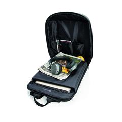 Vue Sac à dos antivol et anti RFID Madrid de couleur noir| Krokrodeal