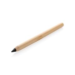 Vue Crayon infini en bambou de couleur marron| Krokrodeal