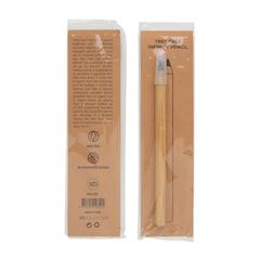 Vue Crayon infini en bambou de couleur marron| Krokrodeal