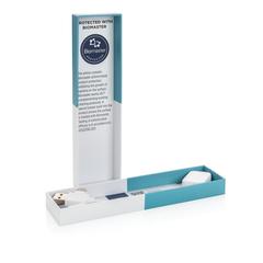Vue Câble antimicrobien 6 en 1 de couleur blanc| Krokrodeal