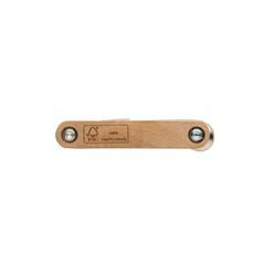 Vue Outil multifonctions avec clé Allen en bois de couleur marron| Krokrodeal